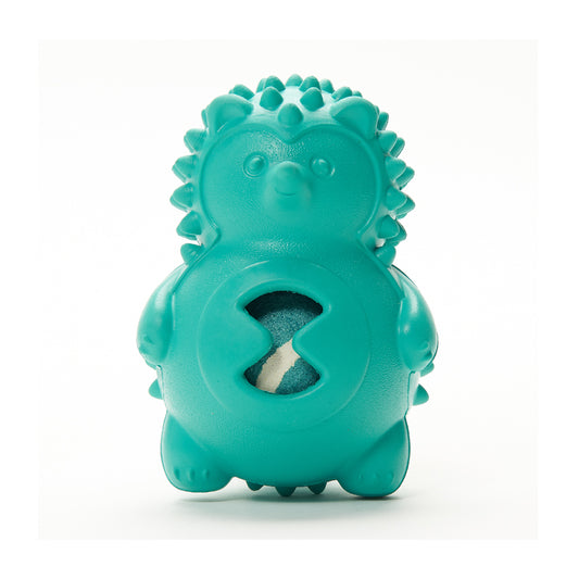 Dog Chew Toys | Squeaky Dog Toys  - Teal Hedgehog