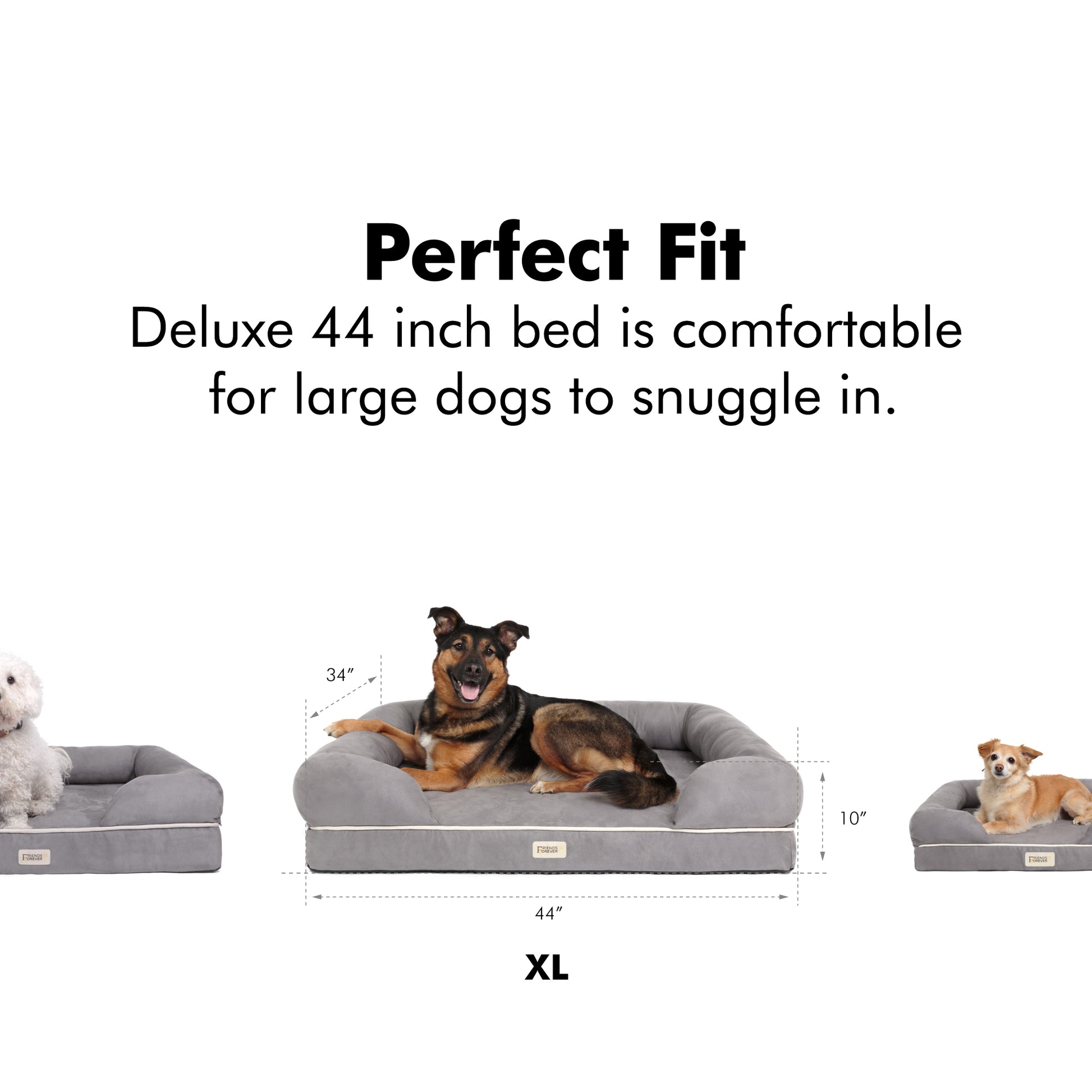Orthopedic Dog Bed and Cat Bed | Dog Couch - Chester