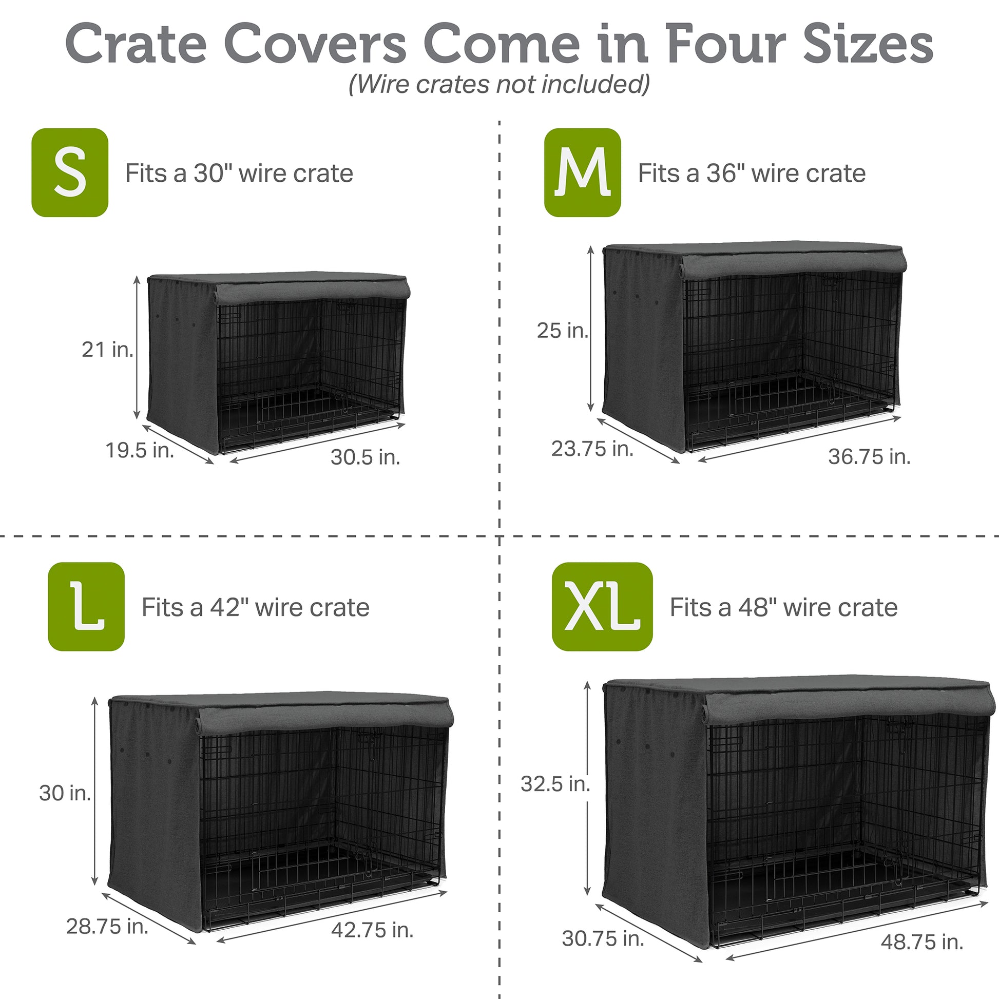 Dog Crate Cover for Dog Cage - Trucker